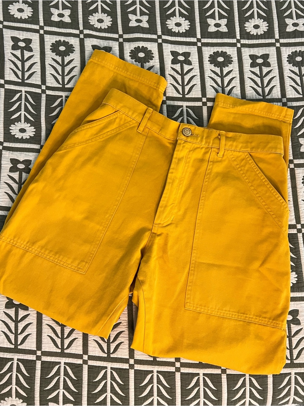 Big Bud Press Mustard Yellow Work Pant